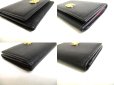 Photo7: GUCCI Japan Limited Double G Black Red Leather Business Card Case #a433