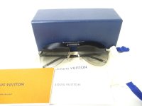 LOUIS VUITTON Monogram Eclipse Eye Wear Clockwise Canvas Sunglasses #a439