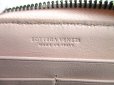 Photo10: BOTTEGA VENETA Intrecciato Light Pink Leather Round Zip Wallet Purse #a442