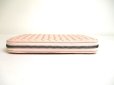 Photo6: BOTTEGA VENETA Intrecciato Light Pink Leather Round Zip Wallet Purse #a442