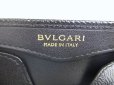 Photo10: BVLGARI Black Leather Logo Clip Coin Purse Coin Wallet #a447