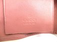 Photo10: GUCCI GG Beige Canvas Pink Leather 6 Pics Key Chain #a449