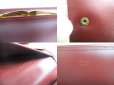 Photo10: Cartier Must de Cartier Bordeaux Leather Trifold Long Wallet #a472