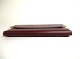 Photo5: Cartier Must de Cartier Bordeaux Leather Trifold Long Wallet #a472