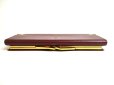 Photo6: Cartier Must de Cartier Bordeaux Leather Trifold Long Wallet #a472