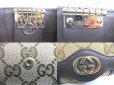 Photo9: GUCCI GG Beige Canvas Brown Leather 6 Pics Key Chain #a474