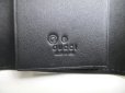 Photo10: GUCCI Micro GG Black Leather 6 Pics Key Chain #a475