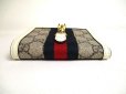 Photo5: GUCCI GG Jackie 1961 White Leather Bifold Wallet Compact Wallet #a484