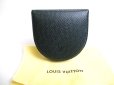 Photo1: LOUIS VUITTON Taiga Episea Leather Coin Purse Porto Monnaie Gousset #a486 (1)