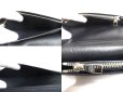 Photo9: LOUIS VUITTON Black Taiga Leather Long Wallet Portefeuille Brazza #a496