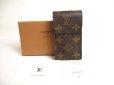 Photo1: LOUIS VUITTON Monogram Leather Brown Cigarette Cases #a503 (1)