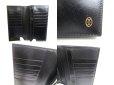 Photo8: Cartier Pasha de Cartier Black Leather Bifold Long Flap Wallet Purse #a513