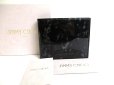 Photo1: Jimmy Choo Black Patent Leather Bifold Bill Wallet Card Holder #a515 (1)