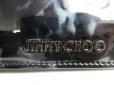 Photo9: Jimmy Choo Black Patent Leather Bifold Bill Wallet Card Holder #a515