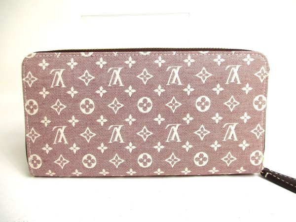 Photo2: LOUIS VUITTON Monogram Idyle Sepia Canvas Round Zip Wallet Purse #a516