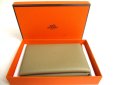 Photo12: HERMES Evercolor Evercolor Leather Card Case Card Holder Calvi #a521