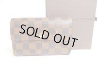 LOUIS VUITTON Damier Brown Brifold Wallet Portefeuille Alexandra #a523