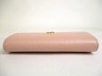 Photo6: GUCCI Doublre G Light Pink Leather Continental Wallet Flap Long Wallet #a531