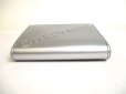 Photo6: Salvatore Ferragamo Logo Silver Black Leather Business Card Holder #a543