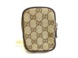 Photo2: GUCCI Beige GG Canvas Cigarette Case Pouch #a544 (2)