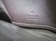 Photo10: GUCCI GG Brown Canvas and Leather Round Zip Long Wallet #a554