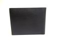 Photo2: Cartier Must de Cartier Black Leather Bifold Wallet Purse #a555 (2)