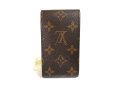 Photo2: LOUIS VUITTON Monogram Leather Brown Cigarette Cases #a556 (2)