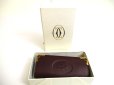 Photo12: Cartier Must de Cartier Bordeaux Leather 4 Pics Key Cases #a565