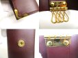 Photo9: Cartier Must de Cartier Bordeaux Leather 4 Pics Key Cases #a565