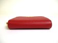 Photo5: PRADA Saffiano Red Leather Coin Case Purse #a577