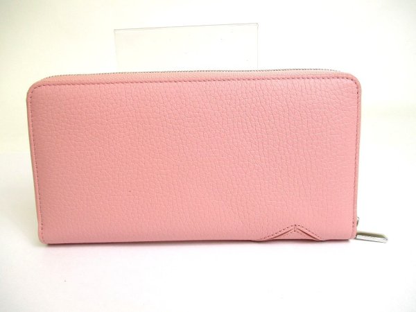 Photo2: Tiffany & Co. Return to Tiffany Pink Leather Large Zip Wallet #a579