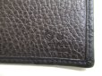 Photo10: GUCCI Guccissima Black Leather Trifold Long Flap Wallet #a584