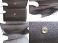 Photo9: GUCCI Guccissima Black Leather Trifold Long Flap Wallet #a584