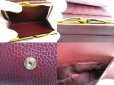 Photo9: Cartier Must de Cartier Bordeaux Leather Trifold Wallet #a601