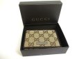 Photo12: GUCCI Beige GG Canvas Business Card Credit Card Holder #a604