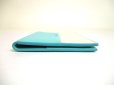 Photo5: Tiffany&Co. Blue White Leather Passport Holder Notebook Holders #s607