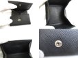 Photo8: PRADA Saffiano Black Leather Coin Case Purse #a614