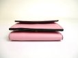 Photo5: FENDI ROMA Pink Leather Trifold Wallet Compact Wallet #a617