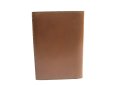 Photo2: Salvatore Ferragamo Brown Leather ID Cover Passport Holder Card Holder #a635 (2)