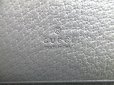 Photo10: GUCCI Double G Gray Coating Canvas Leather Card Holder #a637