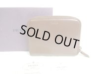PRADA Brown Leather Bifold Wallet Compact Wallet #a647