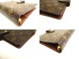 Photo7: LOUIS VUITTON Monogram Document Holders Medium Ring Agenda Cover #a649