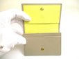 Photo8: GUCCI Double G Beige Yellow Leather Business Card Credit Card Holder #a651