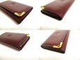Photo7: Cartier Must de Cartier Bordeaux Leather 6 Pics Key Chain #a684