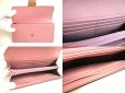Photo8: GUCCI GG Guccissima Pink Leather Gold H/W Flap Wallet #a692