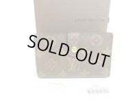 LOUIS VUITTON Monogram Brown Leather Bifold Wallet Viennois #a694