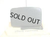 LOUIS VUITTON Taiga Episea Leather Clutch Bag Document Case Baikal #a708