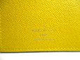 Photo10: LOUIS VUITTON Yellow Taiga Leather Long Wallet Portefeuille Brazza #a711