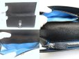 Photo9: BVLGARI Black Leather Logo Clip Flap Long Wallet #a719