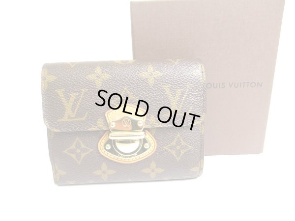 Photo1: LOUIS VUITTON Monogram Leather Bifold Wallet Purse Joey #a720